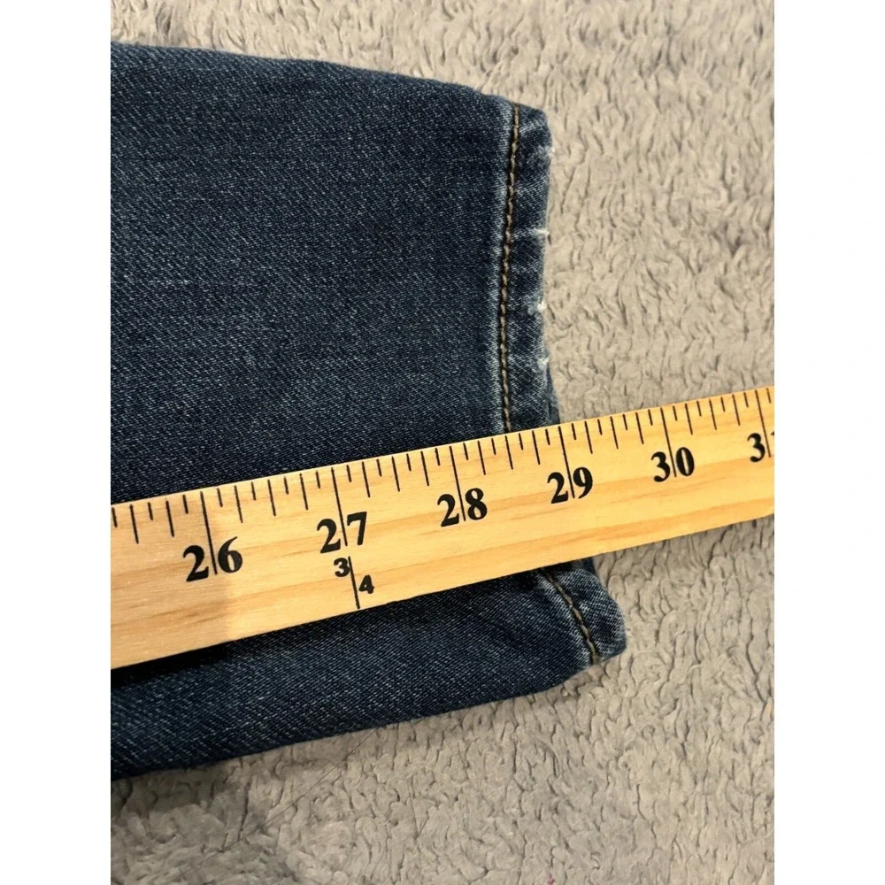 Silver Jeans Womens 26/29 Suki Joga Mid Skinny Dark Wash Blue Denim Pants